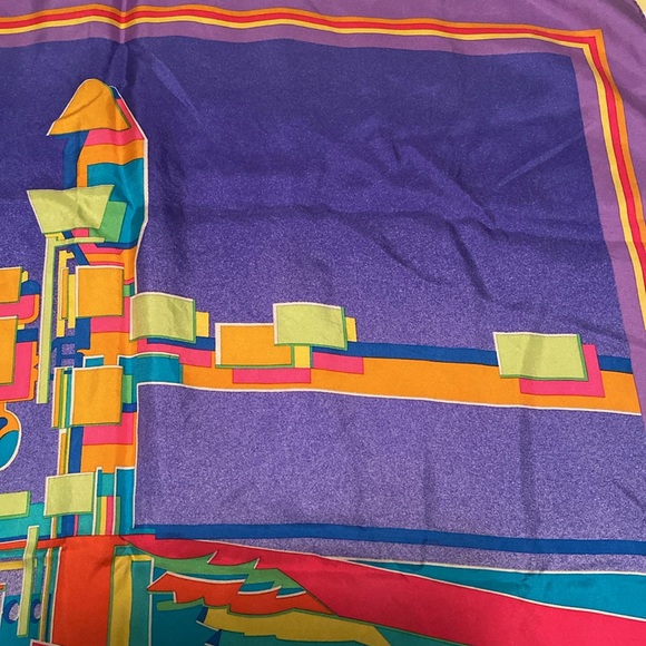 Christian Dior pour aerospatiale Silk Scarf - Rare - Picture 6 of 7